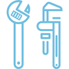 general plumbing tools icon